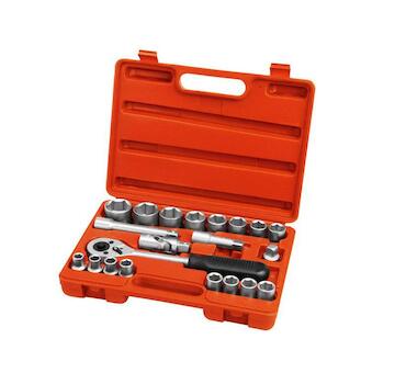 EXTOL PREMIUM 6523 hlavice nástrčné, sada 21ks, 1/2