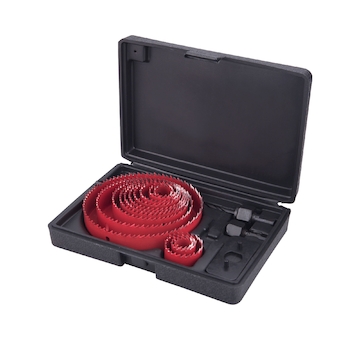 EXTOL PREMIUM 8801605 vrtáky vykružovací korunkové, 13průměrů O 19-127mm