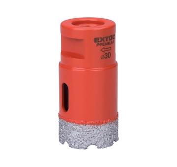 EXTOL PREMIUM 8801868 korunka vykružovací diamantová, O 30mm, závit M14
