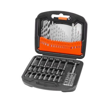 EXTOL PREMIUM 8801992 vrtáky a hroty, sada 44ks, HSS, CrV