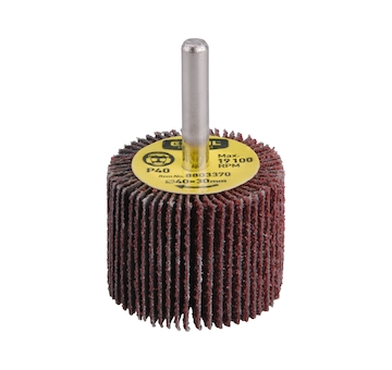EXTOL PREMIUM 8803373 kotouč lamelový brusný na stopce, O 40x30x6mm, P100