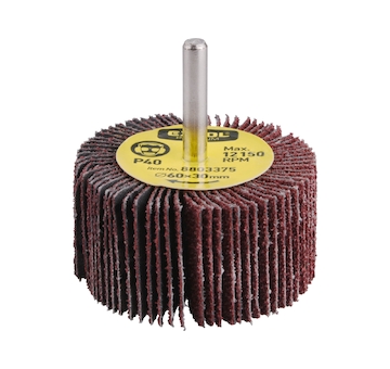EXTOL PREMIUM 8803375 kotouč lamelový brusný na stopce, O 60x30x6mm, P40