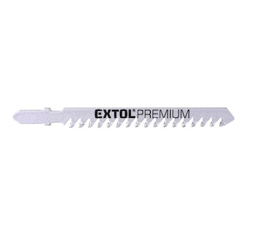 EXTOL PREMIUM 8805300 plátky do přímočaré pily s SK zuby 3ks, 100x1,5mm