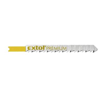 EXTOL PREMIUM 8805509 plátky do přímočaré pily 5ks, 75x4,0mm, HCS