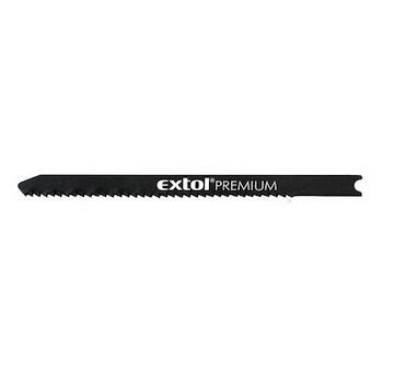 EXTOL PREMIUM 8805703 plátky do přímočaré pily 5ks, 75x2,5mm, Bi-metal