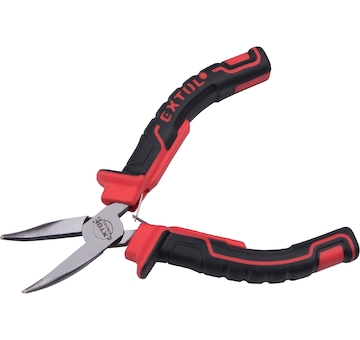 EXTOL PREMIUM 8813024 kleště půlkulaté zahnuté mini, 125mm