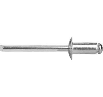EXTOL PREMIUM 8813832 nýty trhací hliníkové sada 1000ks, O 2,4x8mm plochá hlava