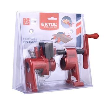 EXTOL PREMIUM 8815403 svěrka trubková nastavitelná, pro průměr trubky 3/4