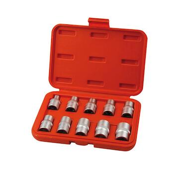 EXTOL PREMIUM 8818128 hlavice nástrčné vnitřní TORX, sada 10ks, 1/2