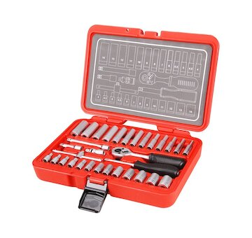 EXTOL PREMIUM 8818310 hlavice nástrčné, sada 32ks, 1/4