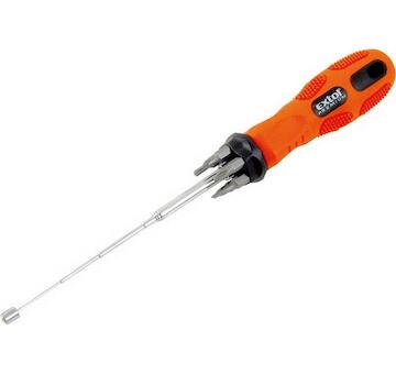 EXTOL PREMIUM 8819100 šroubovák s teleskopickým magnetem, 6hrotů
