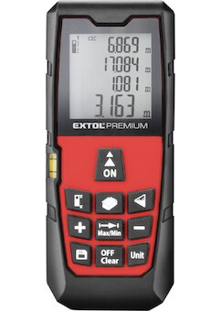 EXTOL PREMIUM 8820043 metr laserový digitální 80M, 0,05-80m