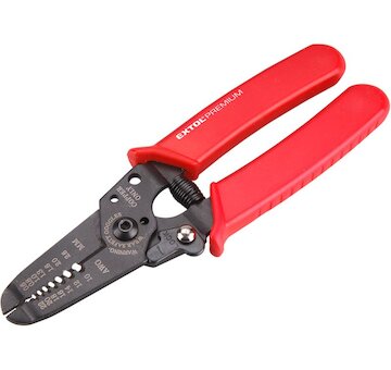 EXTOL PREMIUM 8831120 kleště odizolovací/štípací na vodiče, 165mm