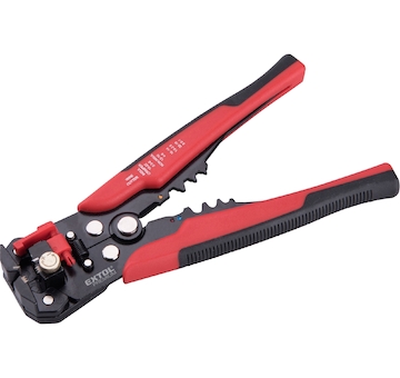 EXTOL PREMIUM 8831125 kleště odizolovací/krimpovací automatické, 210mm