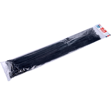 EXTOL PREMIUM 8856180 pásky stahovací na kabely černé, 900x12,4mm, 50ks, nylon PA66
