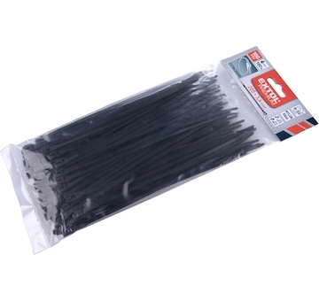 EXTOL PREMIUM 8856232 pásky stahovací na kabely EXTRA, černé, 200x3,6mm, 100ks, nylon PA66