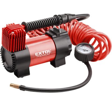 EXTOL PREMIUM 8864001 kompresor auto 12V v tašce s příslušenstvím, 12V, 10,3bar