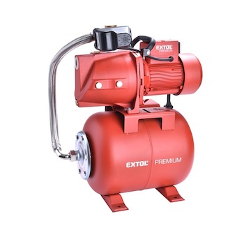 EXTOL PREMIUM 8895095 čerpadlo proudové s tlakovou nádobou, 750W, 5270l/hod, 3bar