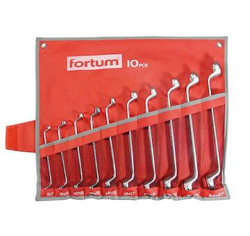 FORTUM 4730301 klíče očkové, sada 10ks, 6-27mm