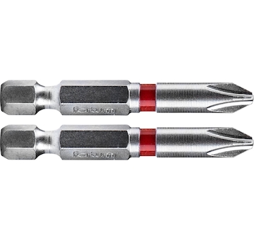 FORTUM 4741212 hrot křížový phillips, sada 2ks, PH 2x50mm, S2