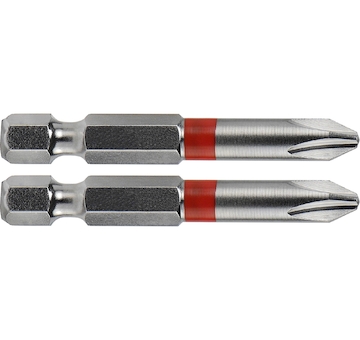 FORTUM 4741213 hrot křížový phillips, sada 2ks, PH 3x50mm, S2