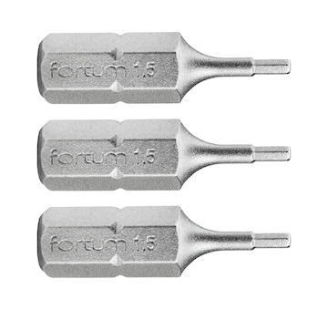 FORTUM 4741501 hrot imbus sada 3ks, H 1,5x25mm, S2