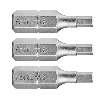 FORTUM 4741504 hrot imbus sada 3ks, H 3x25mm, S2