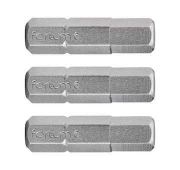 FORTUM 4741508 hrot imbus sada 3ks, H 6x25mm, S2