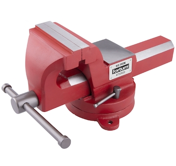 FORTUM 4752622 svěrák otočný s kovadlinou, 100mm, SG Iron