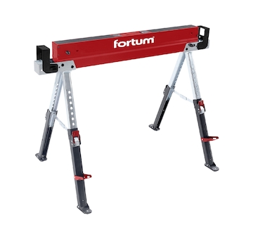 FORTUM 4759999 koza stavební skládací 1kus, nosnost 590kg, výška 61,5-82cm