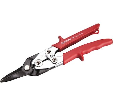 FORTUM 4770902 nůžky na plech převodové, 255mm, rovné, CrMoV