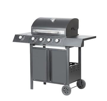 Gril Strend Pro Gordon, BBQ, plynový 4+1 hořáky 2212251