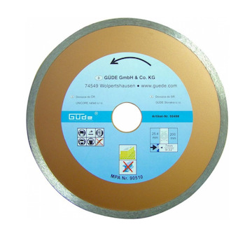 Güde 55498 diamantový kotouč 200x25,4 mm
