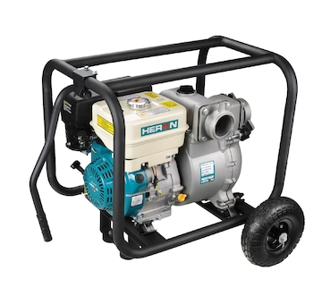 HERON 8895106 čerpadlo motorové kalové 9HP, 1210l/min