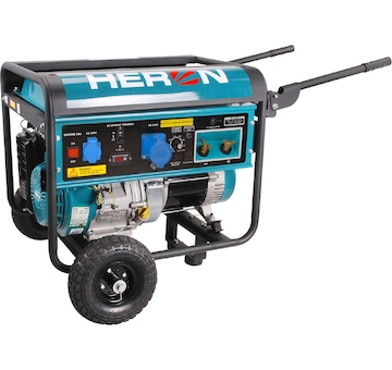 HERON 8896310 elektrocentrála se svářečkou 220A, benzínová 14HP/5,5kW