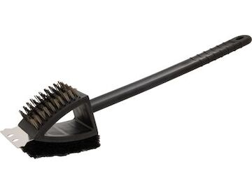 Kartáč Strend Pro Grill, 3v1, se škrabkou a drátěnkou, k čištění grilu, 8x6x37 cm 2212838