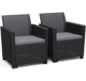 Keter CLAIRE DUO  - grafit 252978