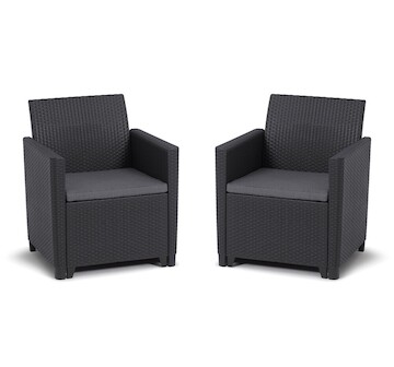 Keter MARIE DUO set - grafit 252977