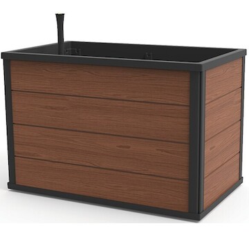 Keter vyvýšený květináč  MAPLE MOBILE URBAN 88 L - hnědá 252483