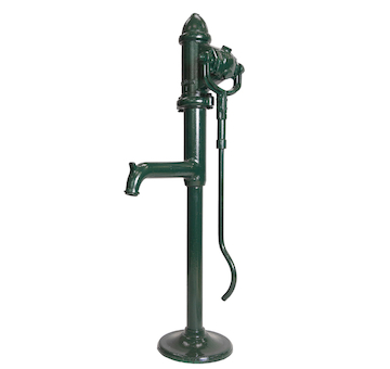 Kovoplast 60061 Pumpa ruční stojanová STANDARD T tlaková - zelená tmavá
