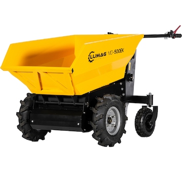 Lumag kolový minidumper s elektropohonem a automat. Vyklápěním MD 500EK