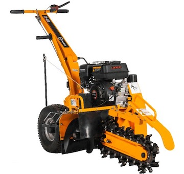 Lumag PROFI benzínová drážkovací fréza 4,1kW, 196ccm, hloubka 45cm GF 450