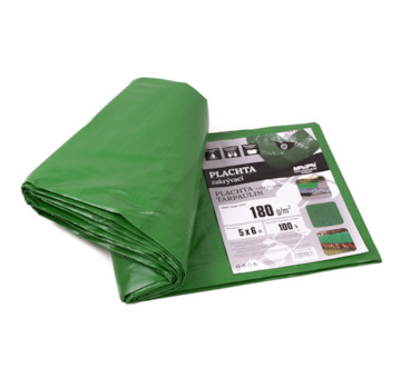 MasiPro 102465 Plachta 180g ZELENO-ŠEDÁ 5x6m