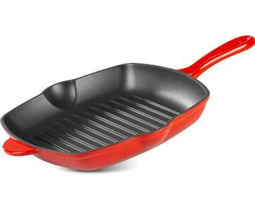 Pánev MagicHome Castora line, grilovací, smaltovaná litina, 270x270x45 mm 801672A