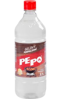 Podpalovač PE-PO gelový, 1000 ml, rozpalovač na gril, kamna, krby, kamna 217476