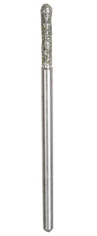 Proxxon Diamantové stopkové brousky (koule 2,2 mm) - 2 ks