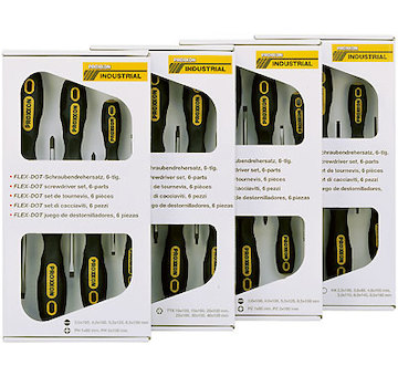 Proxxon FLEX-DOT sada šroubováků Torx s vnitřním otvorem- 6 kusů 22640