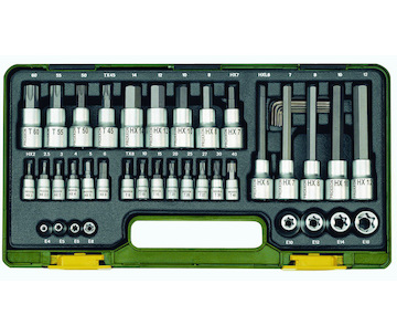 Proxxon sada hlavic 1/4