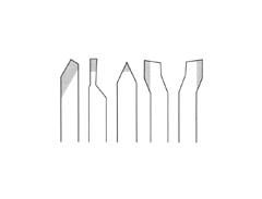 Proxxon Sada soustružnických nožů 10 x 10 mm 5 kusů 24550
