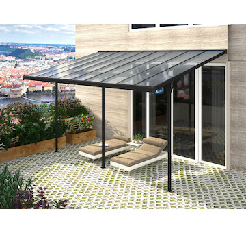 Rojaplast BRUCE H pergola - TRANSPARENTNÍ polykarbonát B557